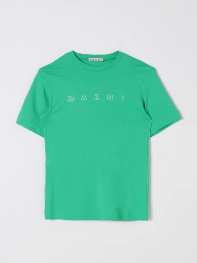 Marni T-shirt  Kids Color Green