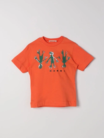 Marni Babies' T-shirt  Kids Colour Orange