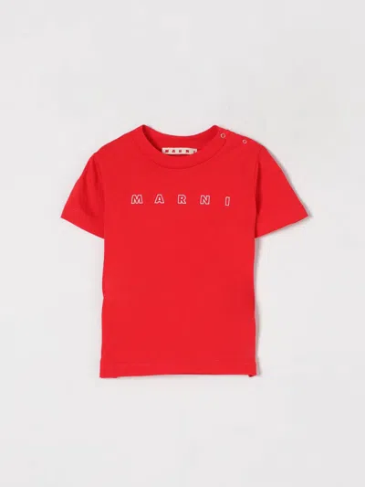 Marni Babies' T-shirt  Kids Color Red