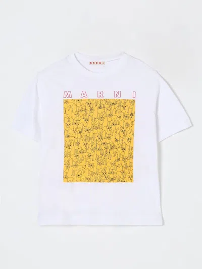 MARNI T-SHIRT MARNI KIDS COLOR WHITE 1,422889243