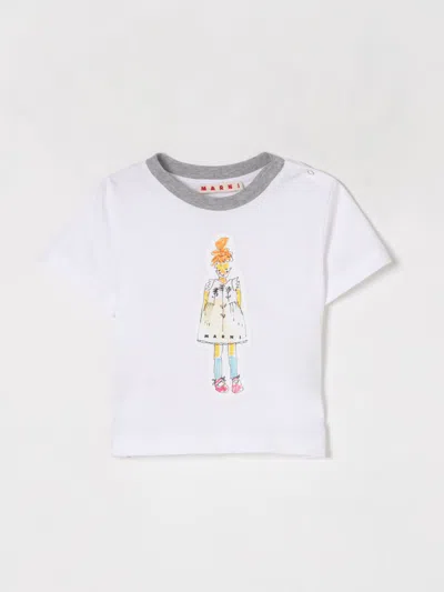 Marni T-shirt  Kids Color White