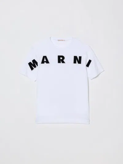 Marni T-shirt  Kids Color White