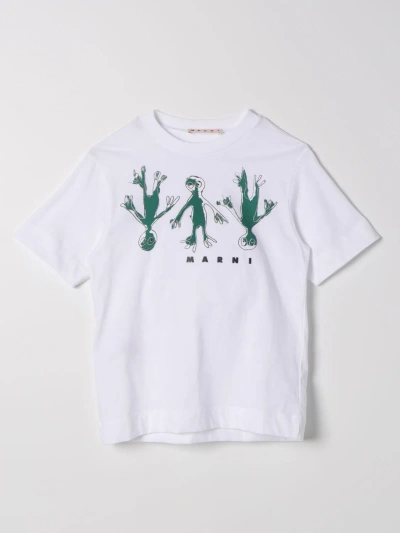 Marni Babies' T-shirt  Kids Colour White