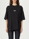 Marni Brand Label T-shirt In Black