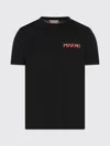 Marni Black Jersey T-shirt In Black