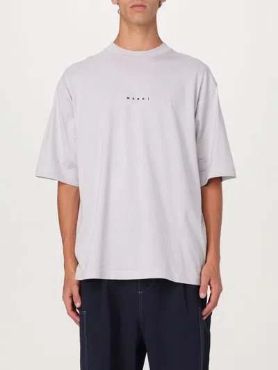 MARNI T-SHIRT MARNI MEN COLOR GREY,F77407020