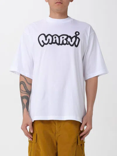 MARNI T-SHIRT MARNI MEN COLOR LILAC,H49850038