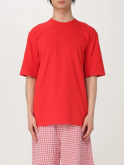 MARNI T-SHIRT MARNI MEN COLOR RED,G61008014
