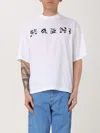 Marni Pop Fields Logo Graphic T-shirt In White