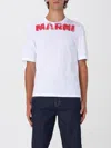 Marni Logo T-shirt In White