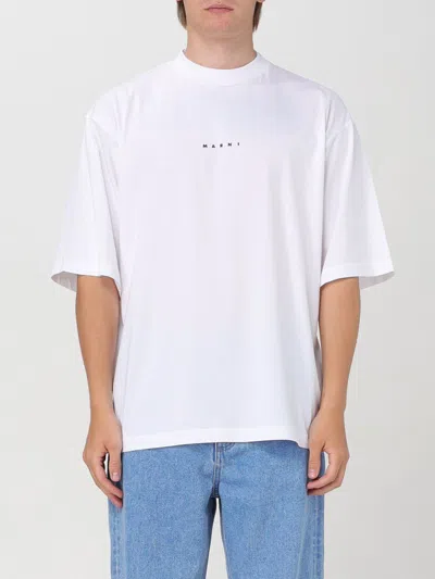 MARNI T-SHIRT MARNI MEN COLOR WHITE,F77407001