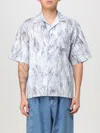 Marni Fuzzy Crayon Shirt In Weiss