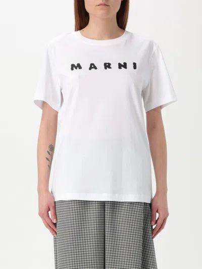 MARNI T-SHIRT MARNI WOMAN COLOR WHITE,G59477001