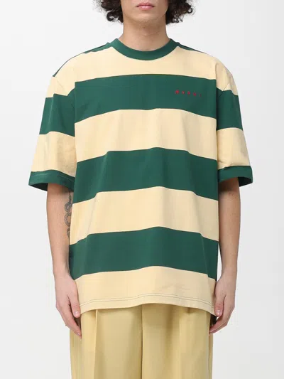 Marni T-shirt Men  In Green