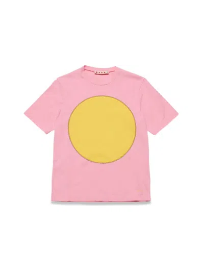 Marni Kids' T-shirt In Multicolour