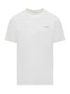 Marni White Cotton T-shirt With Logo Print In White