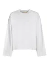Marni Oversized Plain Sweatshirt In White