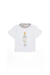 Marni T-shirt Con Stampa Bambolina In White