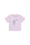 Marni Short-sleeved T-shirt In Pink