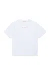 Marni T-shirt Con Logo Istituzionale In White