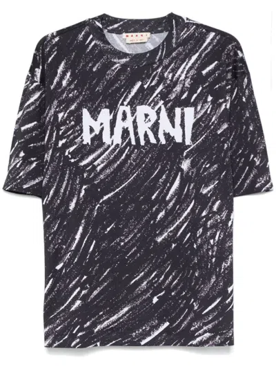 MARNI T-SHIRT WITH LOGO