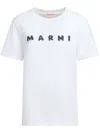 Marni Classic Short-sleeve T-shirt With Scribbled Logo