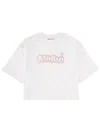 Marni Logo-print T-shirt In White