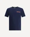 Marni T-shirt With Patch In Blue