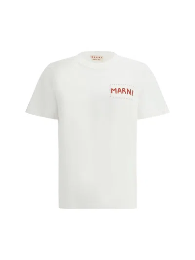 MARNI LOGO PATCH T-SHIRT