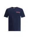 Marni T-shirt With Patch In Blue