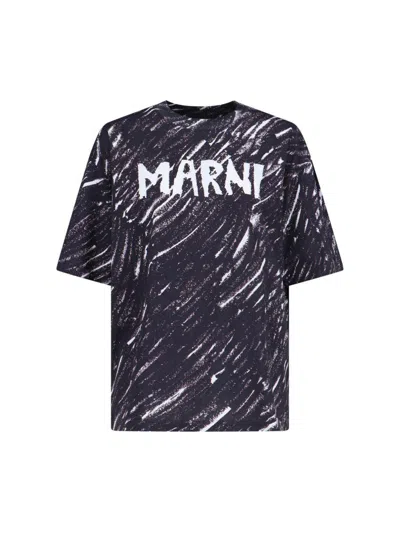 Marni T-shirts And Polos In Blue