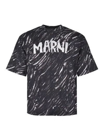 Marni T-shirts And Polos In Black
