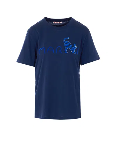 Marni T-shirts And Polos In Blue