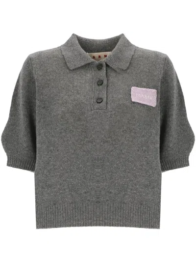 Marni T-shirts And Polos In Gray