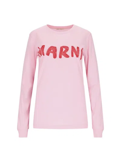 Marni T-shirts And Polos In Pink