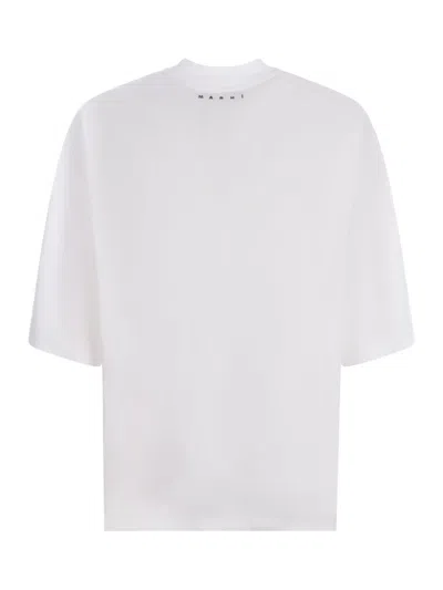 Marni T-shirts And Polos White