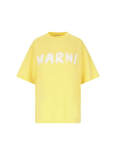 Marni T-shirts And Polos In Yellow