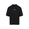 Marni Brand Label T-shirt In Black