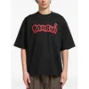 Marni Logo-print Cotton-jersey T-shirt In Black