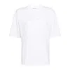 Marni Padded-logo Organic-cotton T-shirt In Multicolor