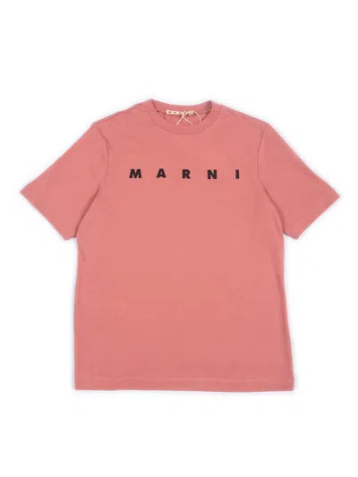 Marni Kids' T-shirts In Pink