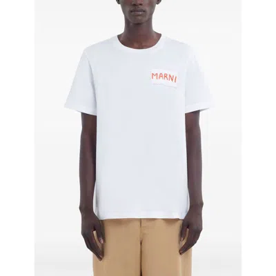 Marni T-shirts In White