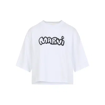 MARNI T-SHIRTS WHITE