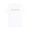 Marni Logo-print T-shirt In White