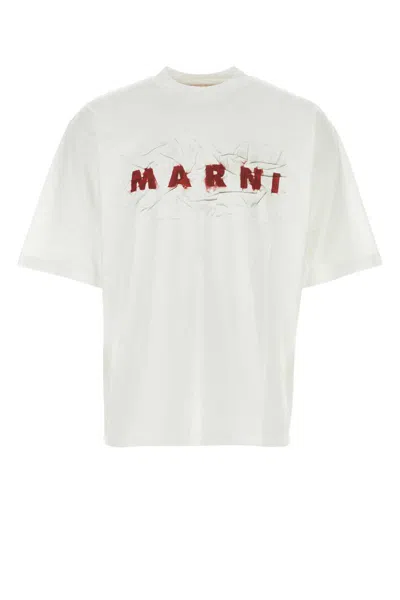 Marni T-shirts In White