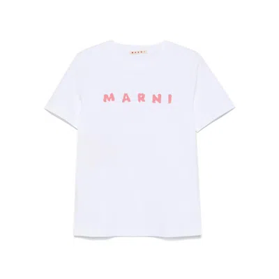 MARNI T SHIRTS WHITE, RED