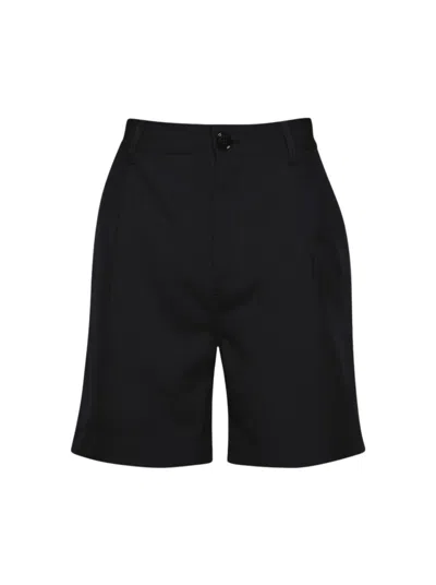 Marni Tailored Black Trousers With Mid-rise Waist