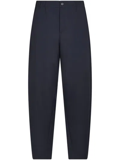 MARNI TAILORED BLUE TROUSERS WITH RELAXED FIT