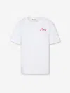 Marni Crew Neck Short Sleeve Top With Simple Design In White