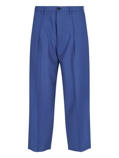 MARNI TAILORED VIRGIN WOOL TROUSERS